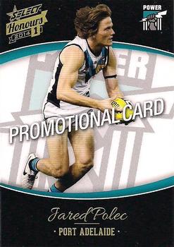 2014 Select AFL Honours Series 1 - Promos #158 Jared Polec Front